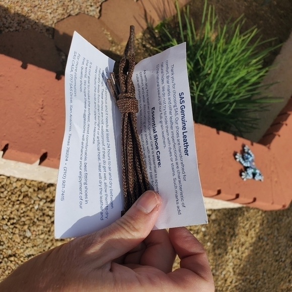 SAS Walk Easy Genuine Leather Lace-up Sz. 9 Shoe - Picture 3 of 12